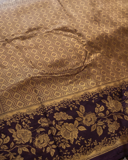 Hetal - Traditional Orchid Rani Pink Silk Saree