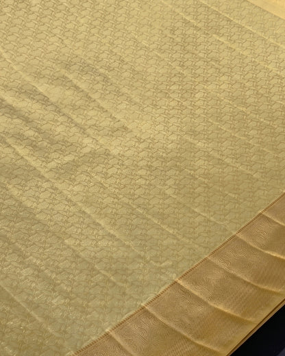 Ranjika - Cream Heritage Kanchipuram Silk Saree