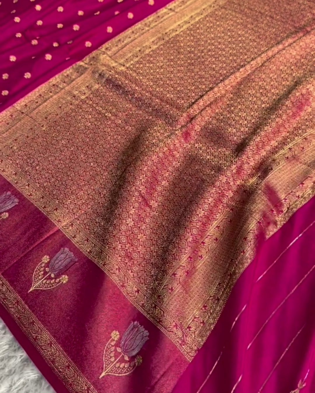 Kavya - Royal Banarasi Silk Zari Woven Saree